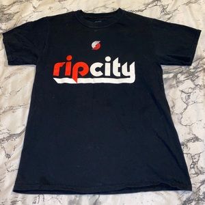 Portland Trailblazers rip city shirt